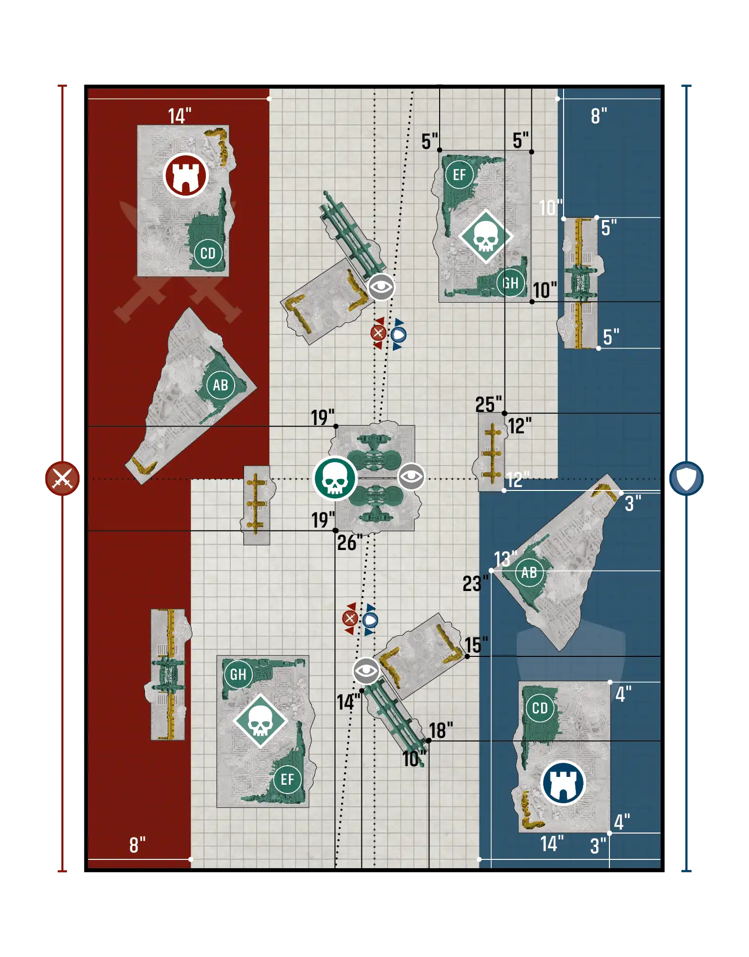 Disruption / Priority Assets - Layout A