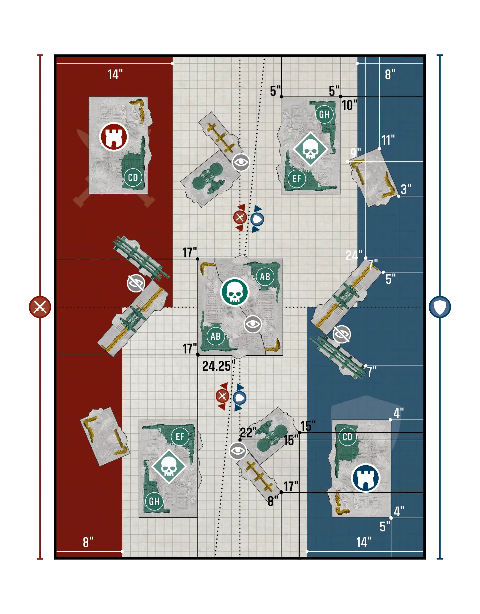 Take and Hold / Disruption - Layout A